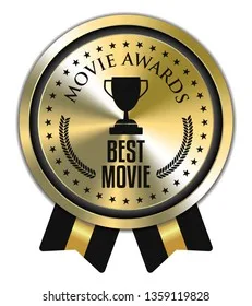 电影行业金奖徽章